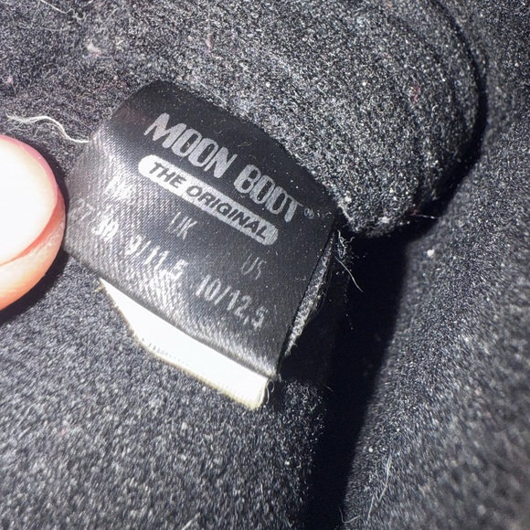 Moon Boot Kids Black Winter Boots - Picture 9 of 10